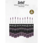 Selsil Silikonize Altınmeşe Mastik 500 gr - 10 Adet