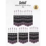 Selsil Silikonize Bej Mastik 500 Gr. 25 Adet