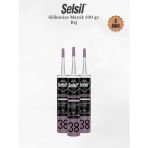 Selsil Silikonize Bej Mastik 500 Gr - 3 Adet