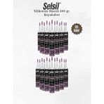 Selsil Silikonize Koyukahverengi Mastik 500 Gr. - 25 Adet