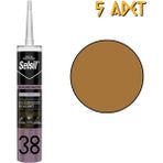 Selsil Silikonize Mastik Altın Meşe 500 Gr. - 5 Adet - Altınmeşe