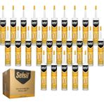 Selsil Silikonize Mastik Beyaz 500 gr 25 Adet
