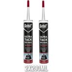 Selsil Ultra Tack No Naıl Ultra Güçlü Yapıştırıcı 2 x 290ML - Beyaz
