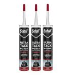Selsil Ultra Tuck 290 Ml 3 Adet Hibrit Güçlü Montaj Yapıştırıcı - Kokusuz, Uv Ve Hava Koşullarına Dayanıklı, 290 Ml
