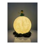 Seltar Home Goods Dekoratif 3D LED Küre Gece Lambası 26x17cm-Uzay
