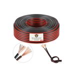SELTEL Siyah Kordon 2x0.75mm 100 Metre Garantili Yüksek Kalite Kablo Hoparlör Kablo