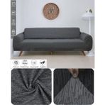 Seltenet Koltuk Örtüsü Kaliteli Jakarlı Kumaştan Çekyat-Kanepe Kılıfı Yıkanabilir 3 Kişilik - 180 x 230 cm - Antrasit