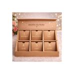 Selvica Hediyelik 6'lı Advent Calendar Hediye Seti - Kar Küresi - Mini Buket - Kolye - Bileklik - Yüzük Küpe