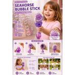 Selvira One Click Foaming Denizatı Bubble Stick Çocuk Köpük Oyuncağı Işıklı Müzikli Otomatik Baloncuk Makinesi 3+ - Mor