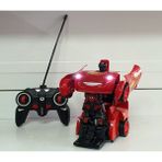 Sem Oyuncak Oyuncak Şimşek Mcqueen Uzaktan Kumandalı Robota Dönüşen Araba Şarjlı - Kırmızı