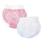 Sema Baby 16-22 kg Beyaz Pembe 2'li Lüks Alıştırma Külodu