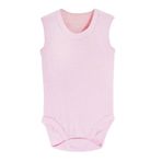 Sema Baby Pembe 9-12 Ay Jakarlı Askılı Body