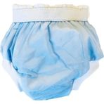 Sema Bebe 8682476853087 3'lü Paket 16-22 kg - Mavi Lüks Alıştırma Külodu