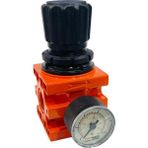 Semakmatic 1/4 Metal Regülatör - 1/4 Regülatör ( 0 - 2 Bar ) + Manometre / SMŞREG14M0200