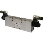 Semakmatic Pnömatik 1/2" Bobinli Valfler - 5/3 - 1/2" ÇİFT BOBİN KAPALI MERKEZ / SME5312ÇB00MKM