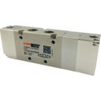 Semakmatic Pnömatik 1/4 Hava Uyarılı Mekanik Valfler - 5/3 - 1/4 Hava - Hava Kapalı Merkez / SME5314HH00MKM