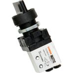 Semakmatic Pnömatik 4 mm Butonlu Valfler - 3/2 - 4 mm Mini Valf 3 Konumlu Kalıcı Levye Kilitli / SMVBU000003KKK