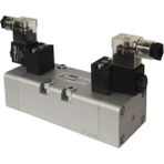 Semakmatic Pnömatik Iso 3 Serisi 5/2 Tek Bobin - 5/2 Çift Bobin - 5/3 Çift Bobin Valf - 5/3 ISO 3 ÇİFT BOBİN KAPALI MERKEZ / SME5303ÇB00M00