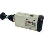 Semakmatic Pnömatik Itme Çekme Valfler - 3/2 - 1/4" İTME - ÇEKME VALF (NK. / NA.) / SME3214IC00M00