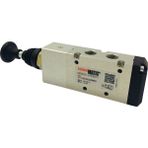 Semakmatic Pnömatik Itme Çekme Valfler - 5/2 - 1/4" İTME - ÇEKME VALF / SME5214IC00M00