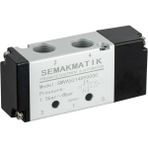 SEMAKMATİK Pnömatik 5/2 - 1/4" Hava Uyarılı Valf - Hava-Yay