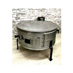 SEMAVER MARKET 1.kalite Davul Ekmek Sacı Sobası 50'lik (YUFKA-GÖZLEME-KAVURMA SOBASI ,YUFKA SACI)