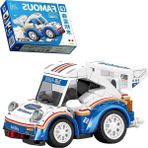 Sembo Block 714501A Mini Cars Beyaz Mavi Yarış Arabası