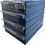 Sembol 512 Plastik Çift Çekmeceli Kutu 340X260X150MM 12 Adet