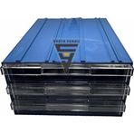 Sembol 513 Plastik Üç Çekmeceli Kutu 340X260x150mm 12 Adet