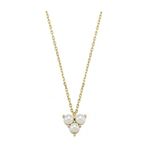 Sembol Gold 0.5 cm İncili Cemre 14 Ayar Altın Kolye