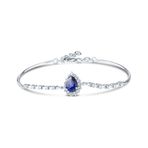 Sembol Gold 1.88 Karat Pırlanta Safir Bileklik