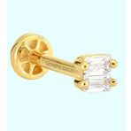 Sembol Gold 14 Ayar Altın Baget Tragus Piercing