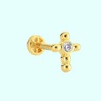 Sembol Gold 14 Ayar Altın Hac Tragus Piercing