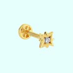 Sembol Gold 14 Ayar Altın Pusula Tragus Piercing