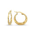 Sembol Gold 2.0 cm 14 Ayar Altın Halka Küpe