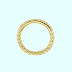 Sembol Gold Burgu 14 Ayar Altın Halka Piercing