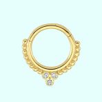 Sembol Gold Cemre 14 Ayar Altın Halka Piercing