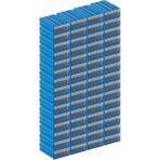 Sembol Plastik Çekmeceli Kutu 77X117X36 mm (60 Çekmeceli) - 60 Adet