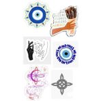 Semboller Sticker Telefon Laptop Notebook Tablet Defter Matara Stiker Etiket ST1681