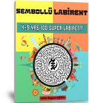 Sembollu Labirent Bulmaca Kitabi (4-9 Yas)