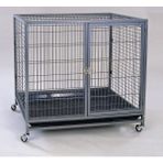 Semeglbl Dayang Köpek Kafesi Galveniz TEKER.95X57X87 - Siyah
