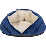 Semeglbl Pet Comfort Paris Perla ve Köpek Yatağı Lacivert 50CM - XL