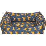 Semeglbl Pet Comfort Uniform Lacivert-Sarı ve Köpek Yatağı S 50X60CM