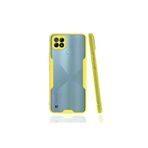Semel 8683140229306-SML Realme C21 Kılıf Platin Silikon - Sarı