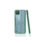 Semel 8683140232634-SML Realme C21 Kılıf Platin Silikon - Yeşil