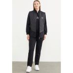 Sementa 76316 Kapitone Yelekli Üçlü Eşofman Takım - Siyah - XL