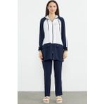 Sementa 76318 Fermuarlı Tunik Krep Takım