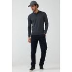 Sementa Erkek Polo Yaka Triko Kazak - Antrasit - 2XL
