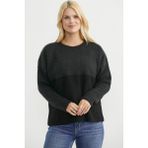 Sementa Oversize Yumuşak Dokulu Triko Kazak - Siyah - Standart