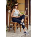 Sementa Paça Büzgü Detaylı Krep Pantolon - Siyah - 2XL